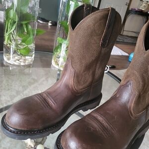 Men's Brown Leather Boots